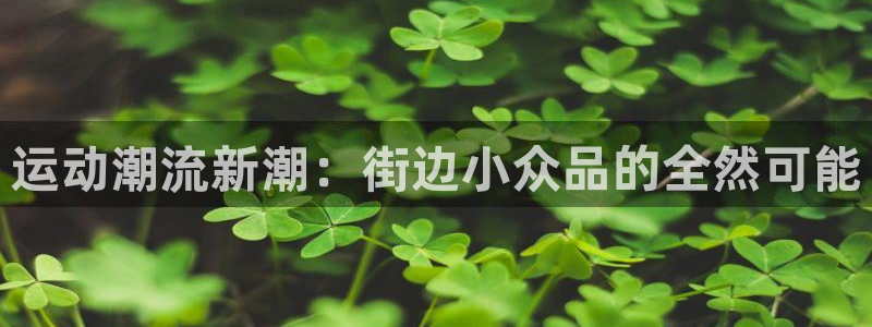 征途国际官方：运动潮流新潮：街边小众品的全然可能
