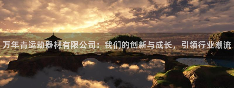 征途国际集团简介：万年青运动器材有限公司：我们的创新