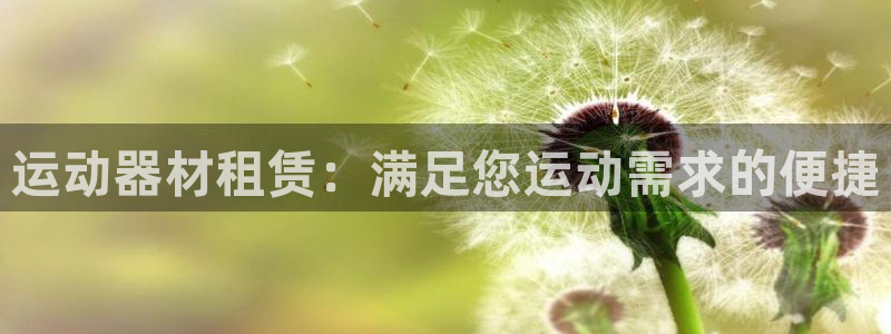 征途国际集团官网网址：运动器材租赁：满足您运动需求的便捷